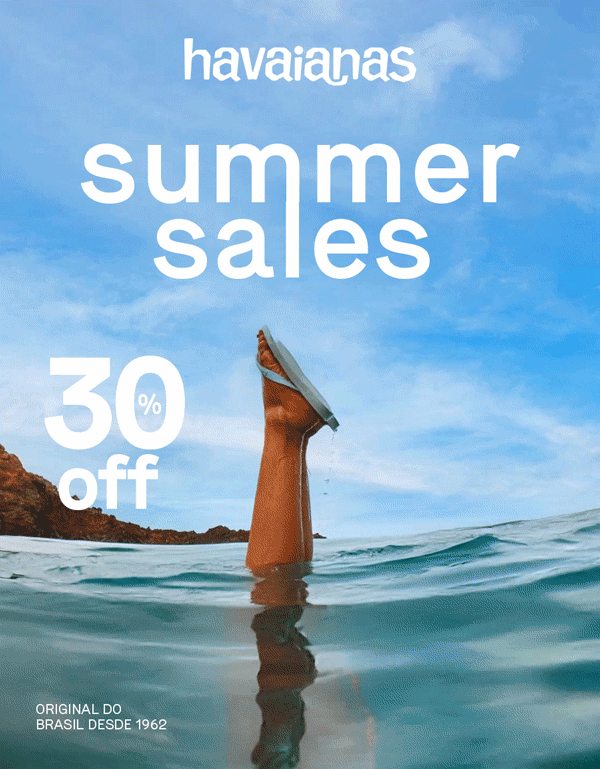summer sales 30% off