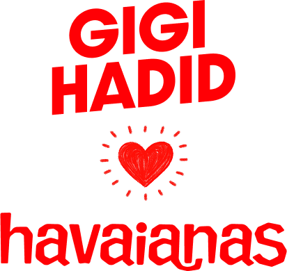 Gigi Hadid x havaianas!